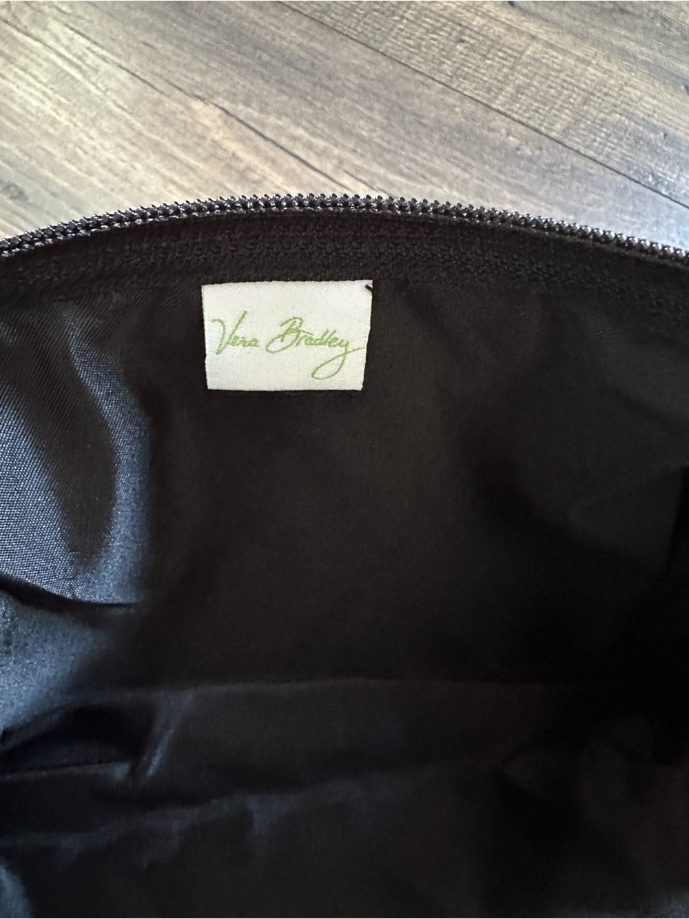 Vera Bradley Medium Cosmetic Bag - Classic Black - *Retired* - Picture 3 of 7